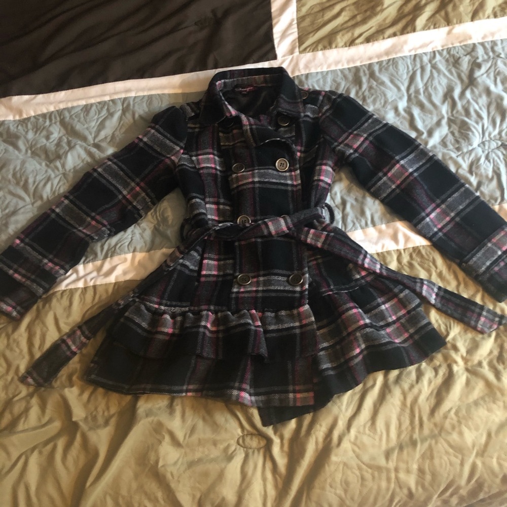 Girls Peplum Jacket
